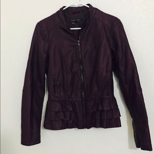 Purple Leather Jacket ❤️